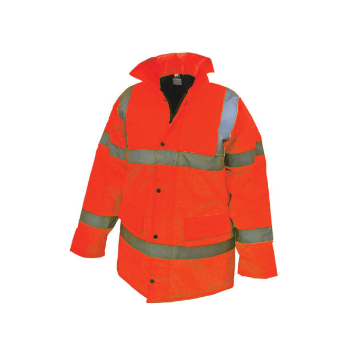 Hi-Vis-Orange-Motorway-Jacket- Hi Vis Orange Motorway Jacket
