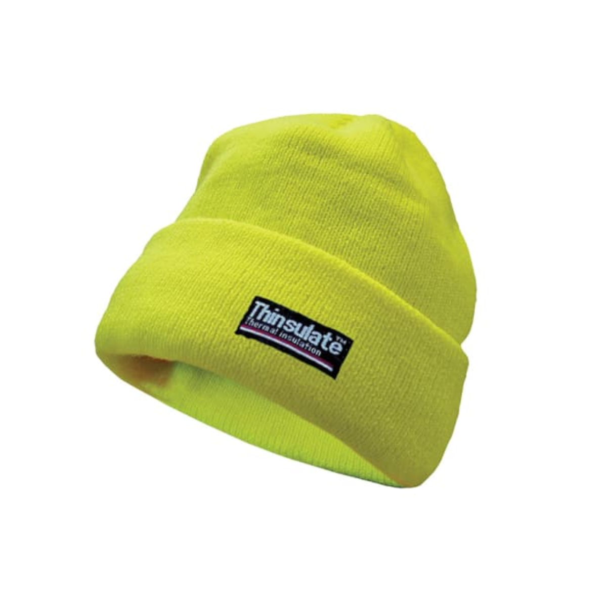 Hi-Vis-Yellow-Beanie-Hat-Thinsulate®-Lined Hi Vis Yellow Beanie Hat Thinsulate® Lined
