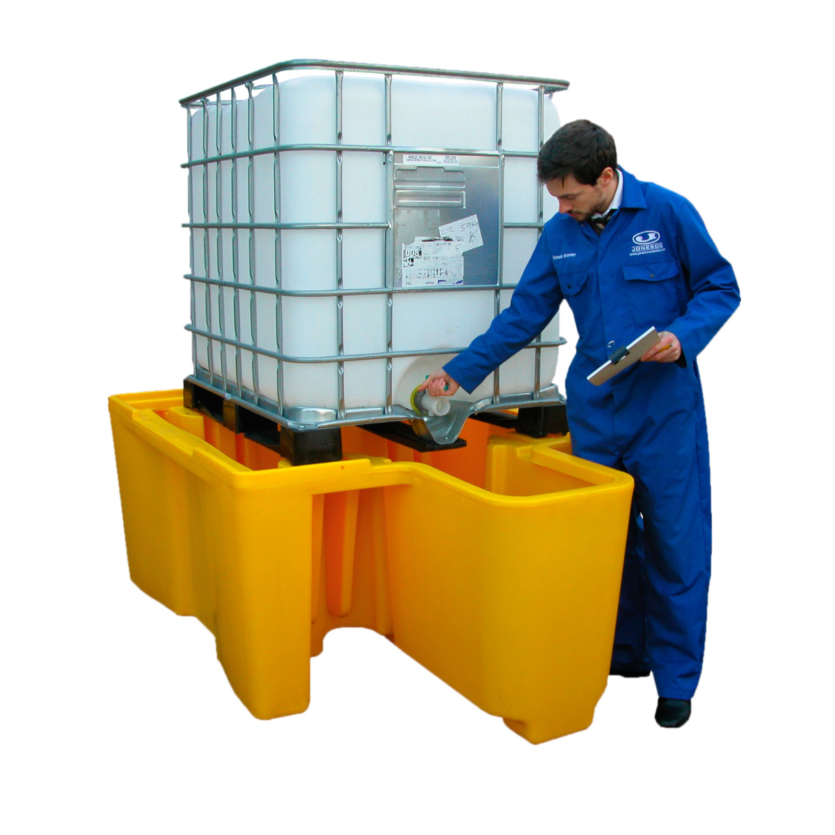 BBC1D-Spill-Pallet-With-Dispenser BBC1D泄漏与分发器托盘
