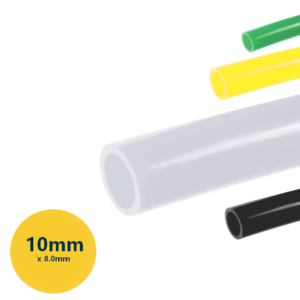 FLEXIBLE NYLON TUBING 10mm OD X 8.0mm ID (Various Colours)