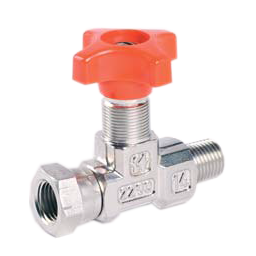 Inline Gauge Isolator Needle Valve Stainless Steel